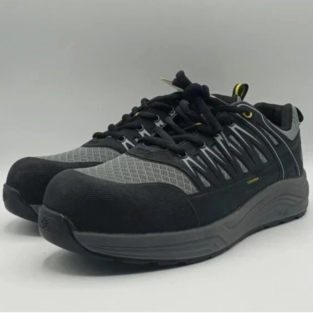 Terra Rebound Men s Slip Resistant Athletic Composite Toe Sneaker | Size US 8 |